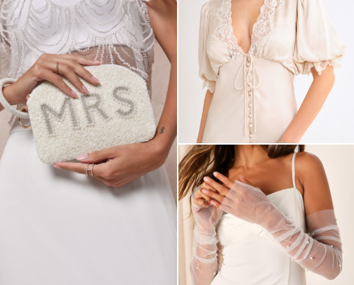 Outfits for the Bride cover photo collage