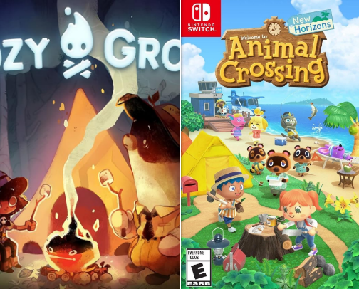 Cozy Gaming Favorites cover photo collage