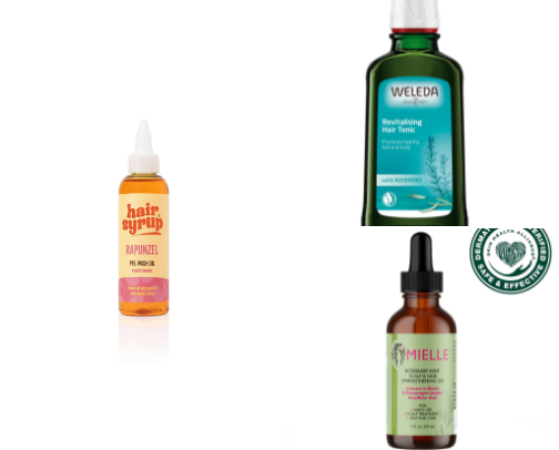 Hair oiling routine cover photo collage