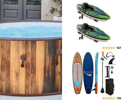 Outdoor fun cover photo collage