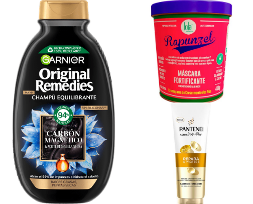 PRODUCTOS PARA EL PELO cover photo collage