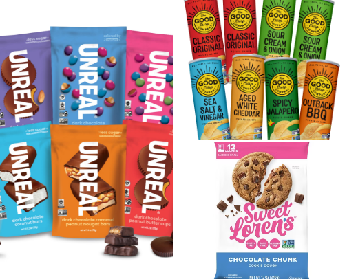 Healthier Snacks cover photo collage