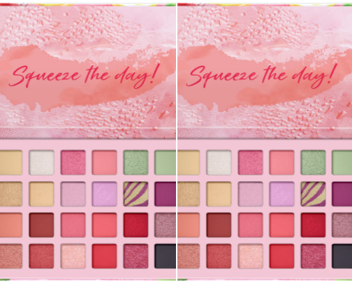 Eyeshadows cover photo collage