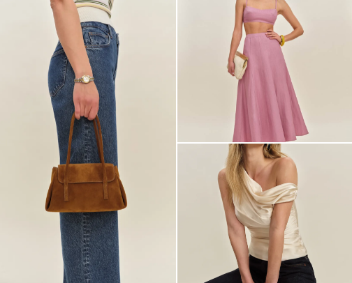 Reformation 50% off!! i shopped the sale so you don't have to cover photo collage