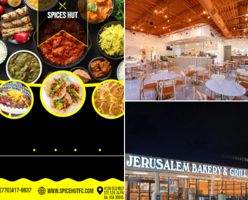 Fave Foods in Alpharetta cover photo collage