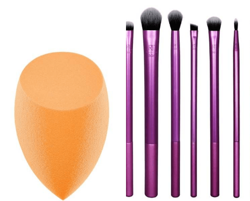 Makeup Brushes cover photo collage
