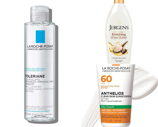 Skin Care cover photo collage