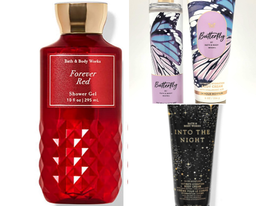 Bath & Body Works cover photo collage