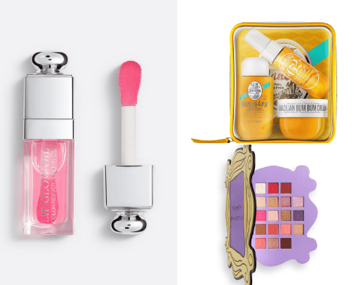 Makeup for summer cover photo collage