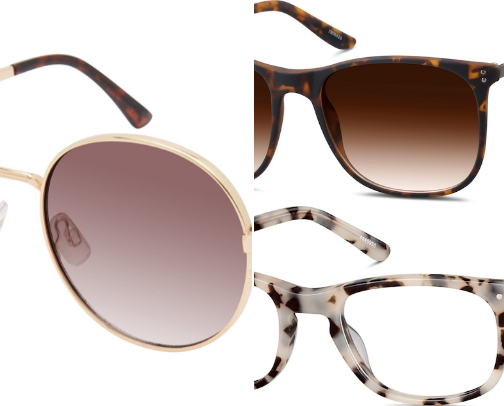 Glasses cover photo collage