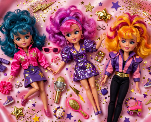 Doll Finds cover photo collage