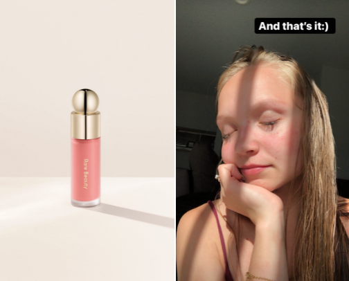 Glow makeup routine cover photo collage