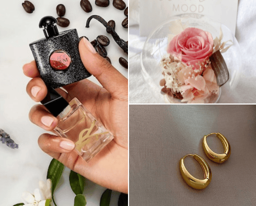 GIFTS FOR HER cover photo collage