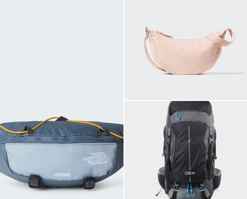 Backpacking essentials 🌴☀️ cover photo collage