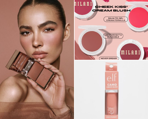 The Best Blush for Warm/Olive Skin cover photo collage