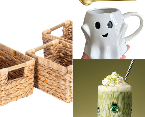 Boo basket ideas cover photo collage