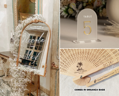 WEDDING FINDS cover photo collage
