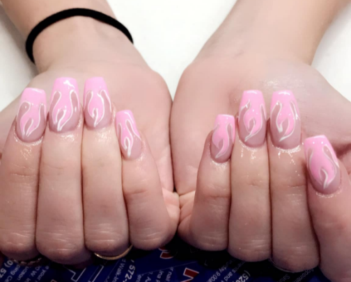 Nails cover photo collage