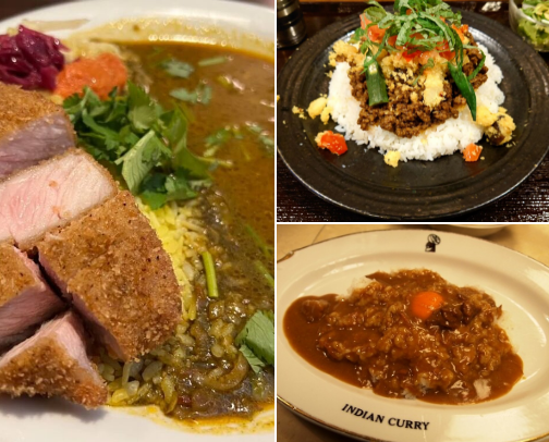 Osaka Side Street's Top Curry Picks cover photo collage