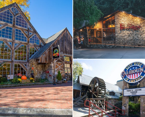 Restaurants in The Smokies cover photo collage
