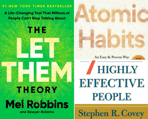 Life Changing Books - Best Self Improvement Books cover photo collage