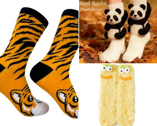 🧦 Fun, Cosy & Warm Socks and hilarious cover photo collage