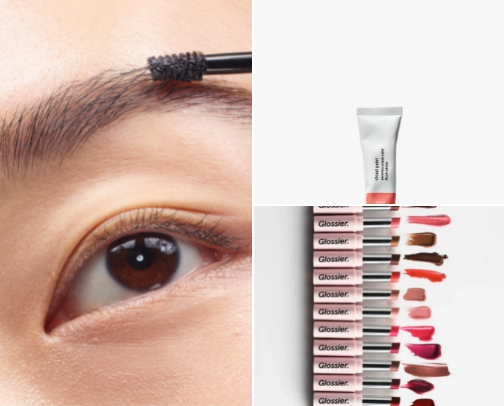 The Ultimate Glossier Guide: Iconics, Makeup & Skincare Must-Haves cover photo collage