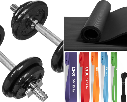 Must-Have Fitness Gear cover photo collage
