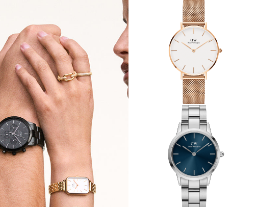 My Favorite Daniel Wellington Watches Jewelry cover photo collage