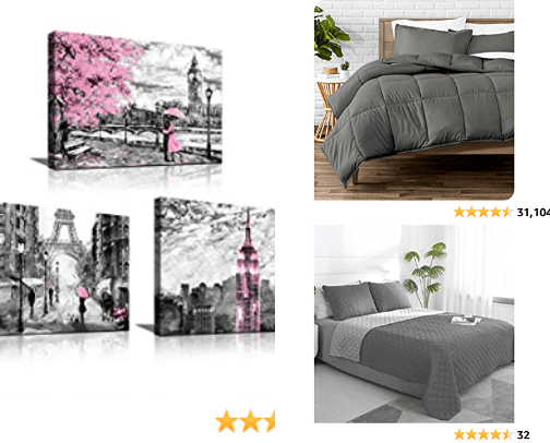 Bedroom Finds cover photo collage