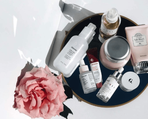 Skin care cover photo collage
