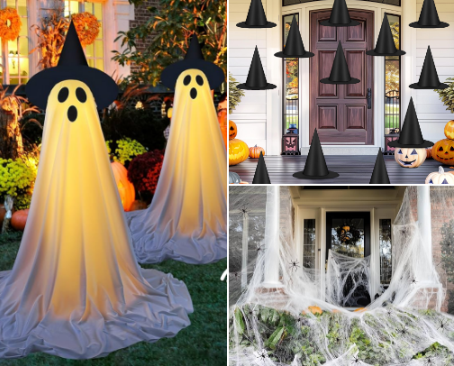 This is Halloween cover photo collage