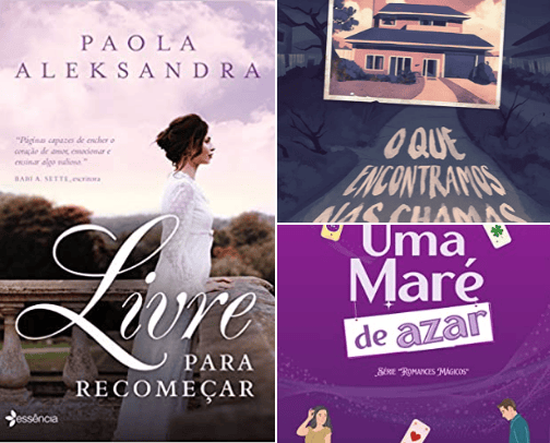 brazilian books cover photo collage