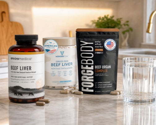 Your Great-Grandparents Ate This Way for a Reason — Grass-Fed, Pasture-Raised & Ancestral Health Products on Amazon cover photo collage