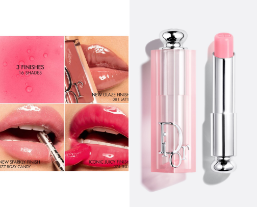 💄 Product: Dior Lip Glow Balm  🔥   Dior Lip Glow Balm – Natural Glow Luxury Lip Care Must-Have cover photo collage