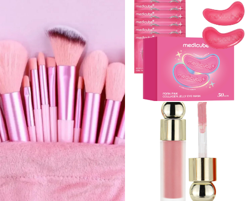 Skin care 🤍 and makeup I recommend cover photo collage
