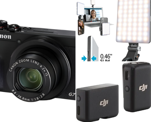 Content Creation MUST haves! cover photo collage