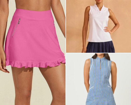 Fore The Girls Golf Guide cover photo collage