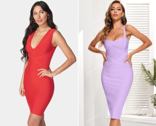 Trendy Bandage Dresses cover photo collage