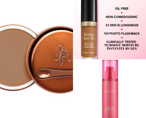 My favorite beauty recs cover photo collage