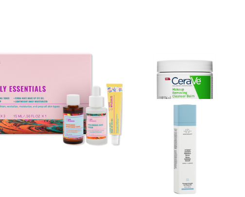 SKINCARE (Peau parfaite) cover photo collage