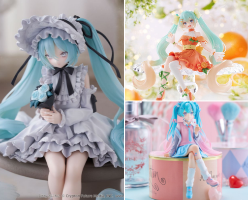 The most cute Hatsune Miku figures cover photo collage
