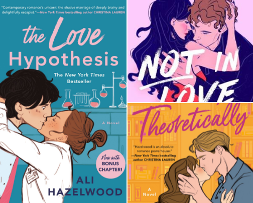 Book Recommendations: from romance to fantasy cover photo collage