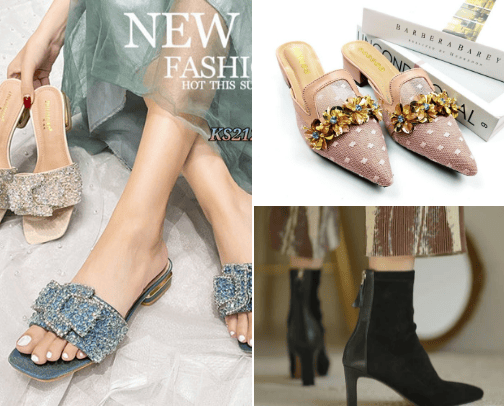 🌬 My Fashionable Shoes & Slippers 🥿👠👞🥾👡 cover photo collage