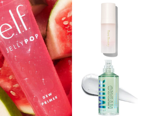 My top 4 face primers in the whole world cover photo collage