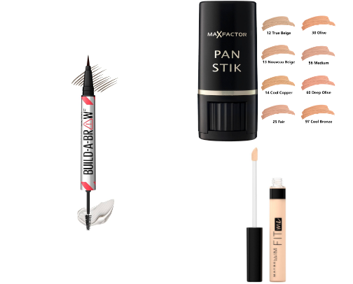 Make-up products 🩷 cover photo collage