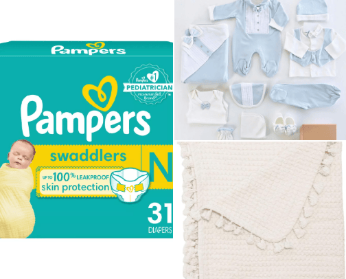 List of baby equipment you need to buy cover photo collage