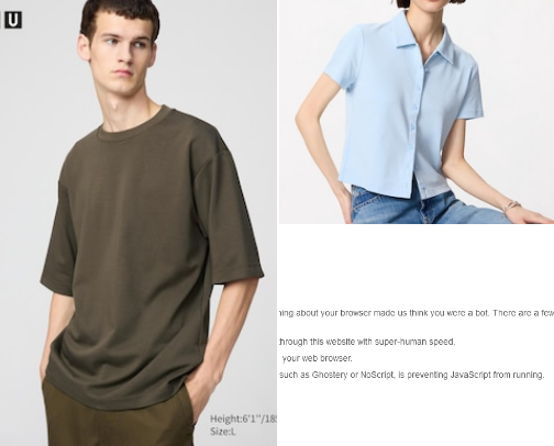 Uniqlo cover photo collage