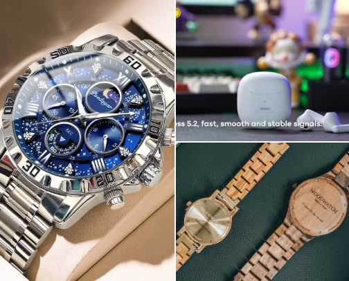 BEST WODEN WATCH WITH BEST QUALITY cover photo collage