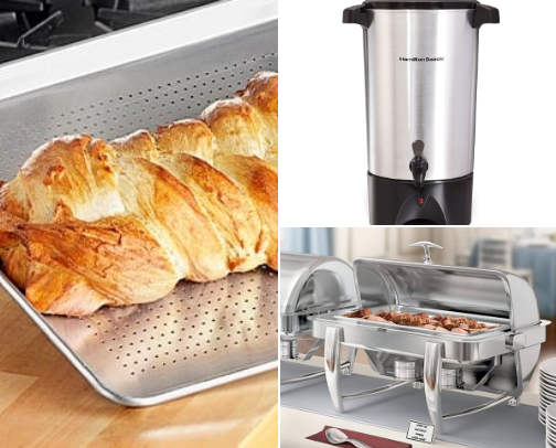 Equipment for large group cooking cover photo collage